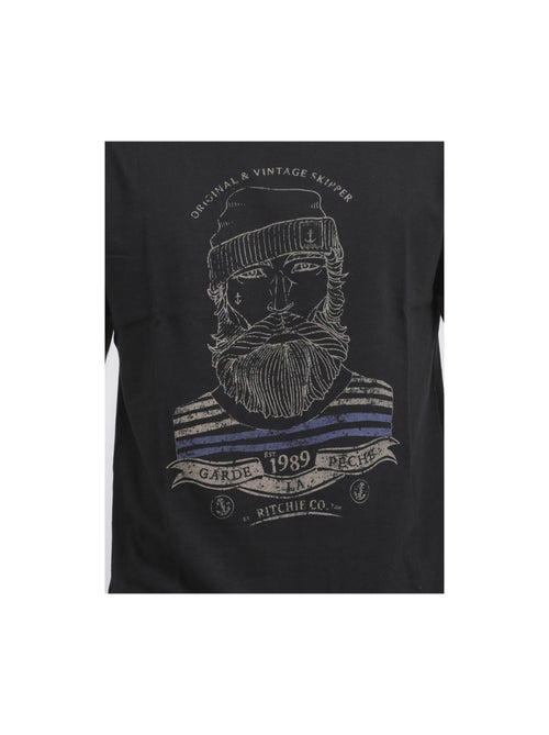 T-shirt maniche corte girocollo puro cotone JABRUN - Kiabi