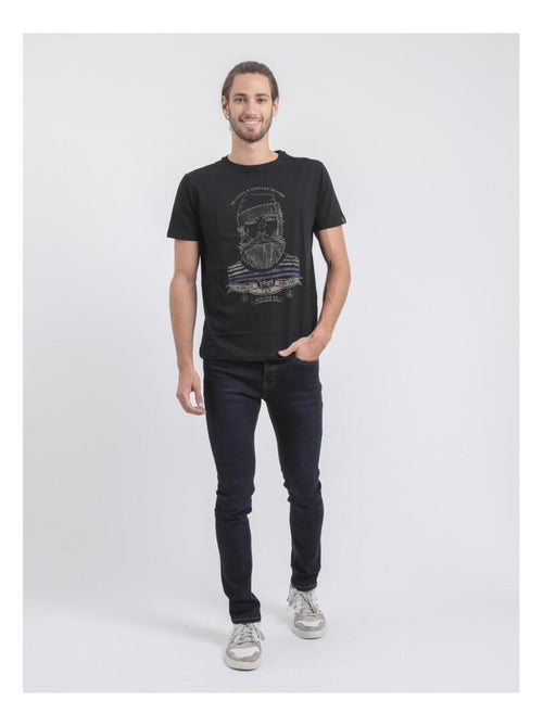 T-shirt maniche corte girocollo puro cotone JABRUN - Kiabi