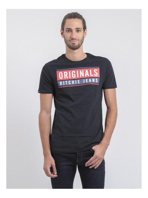 T-shirt maniche corte girocollo puro cotone JANVILLE - Kiabi