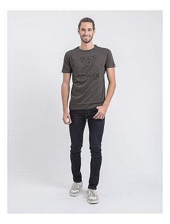 T-shirt maniche corte girocollo puro cotone JIBIDEL