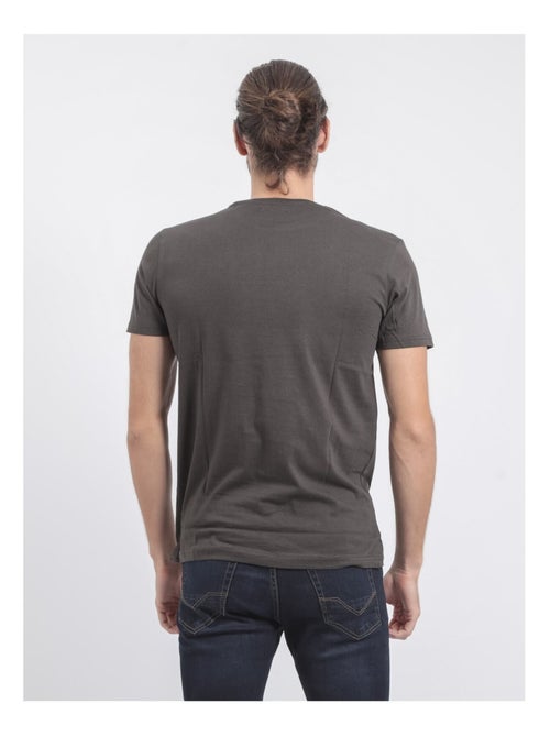 T-shirt maniche corte girocollo puro cotone JIBIDEL - Kiabi