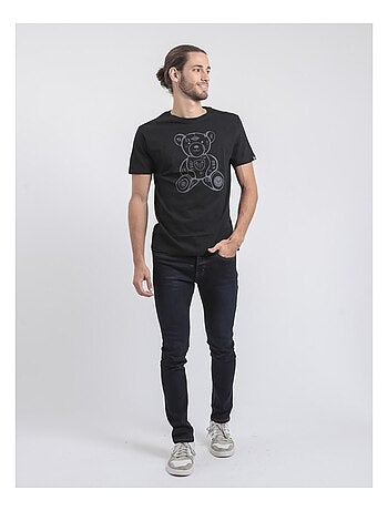 T-shirt maniche corte girocollo puro cotone JIBIDEL