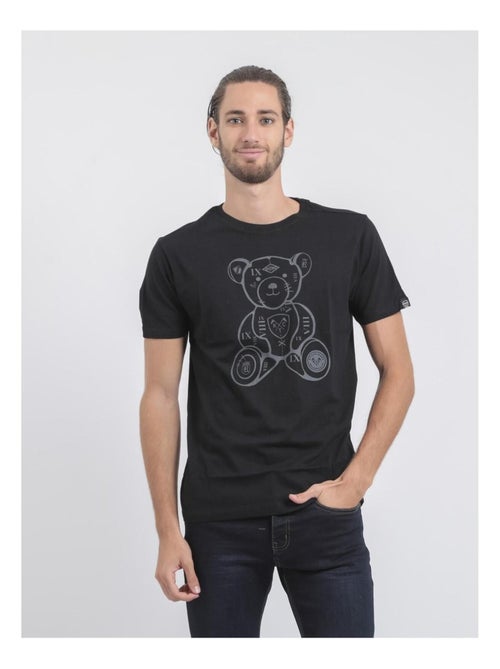 T-shirt maniche corte girocollo puro cotone JIBIDEL - Kiabi