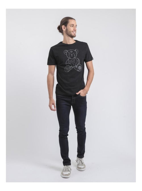 T-shirt maniche corte girocollo puro cotone JIBIDEL - Kiabi