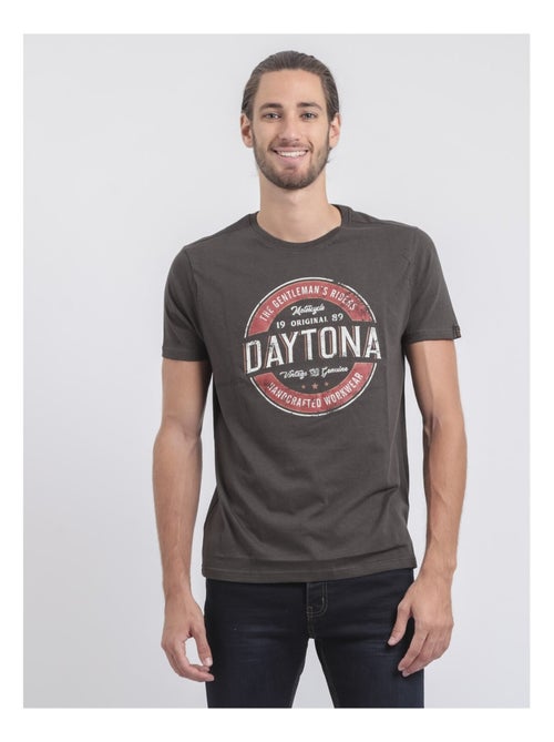 T-shirt maniche corte girocollo puro cotone JOCOBY - Kiabi