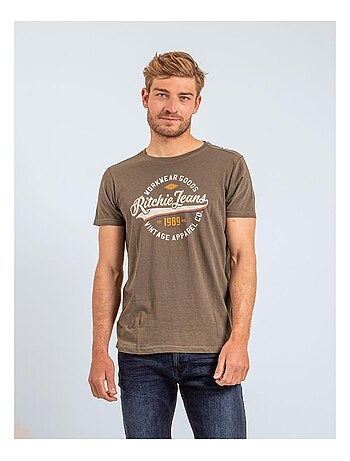 T-shirt maniche corte girocollo puro cotone JONAK
