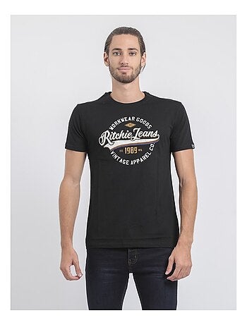 T-shirt maniche corte girocollo puro cotone JONAK