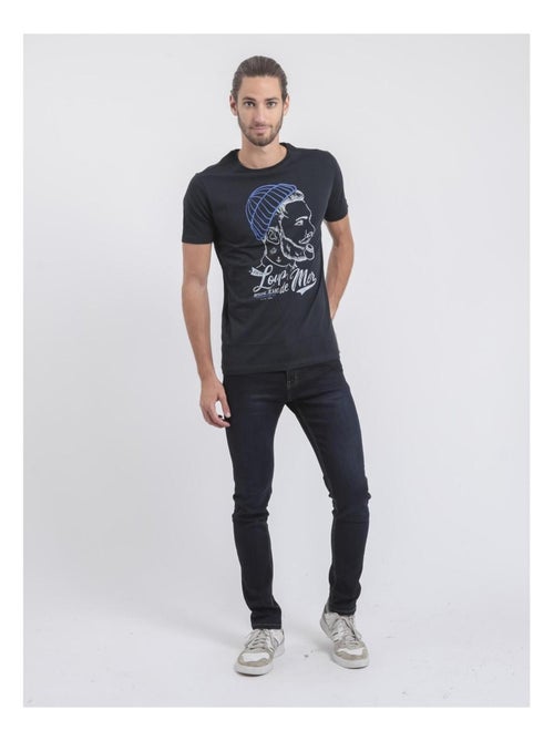 T-shirt maniche corte girocollo puro cotone JOUANCY - Kiabi