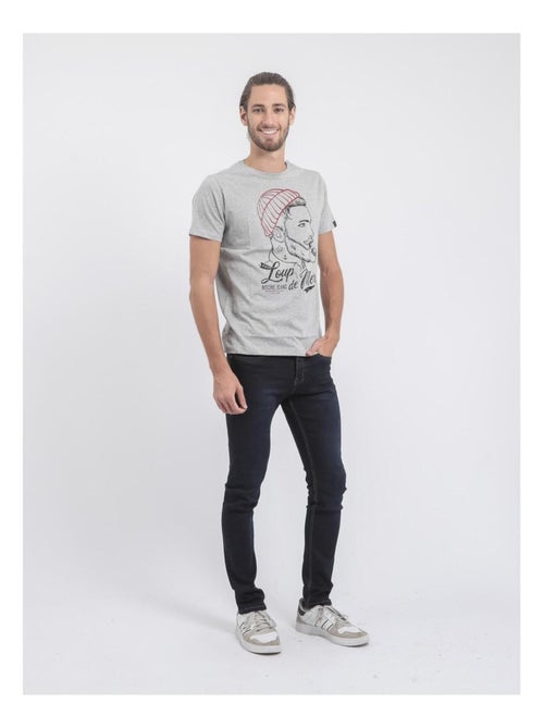 T-shirt maniche corte girocollo puro cotone JOUANCY - Kiabi