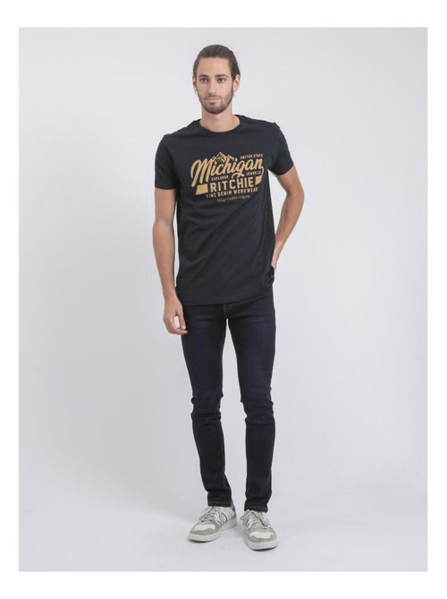 T-shirt maniche corte girocollo puro cotone JOULTIX - Kiabi