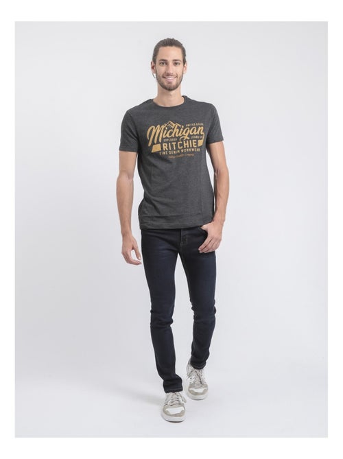 T-shirt maniche corte girocollo puro cotone JOULTIX - Kiabi