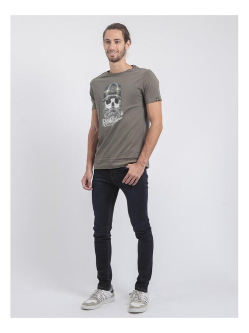 T-shirt maniche corte girocollo puro cotone JUMAX - Kiabi