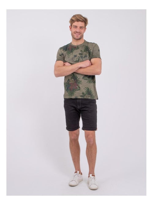 T-shirt maniche corte girocollo puro cotone NABANE - Kiabi