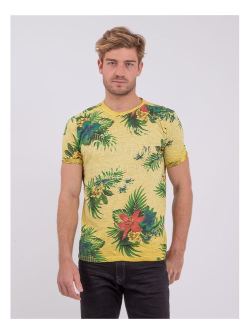 T-shirt maniche corte girocollo puro cotone NABANE - Kiabi