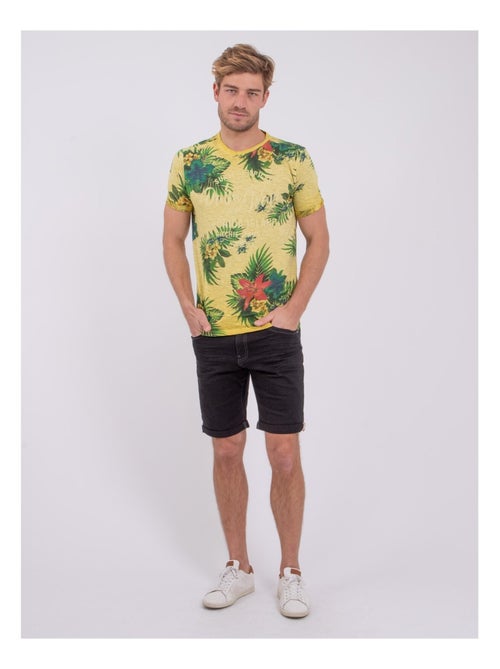 T-shirt maniche corte girocollo puro cotone NABANE - Kiabi