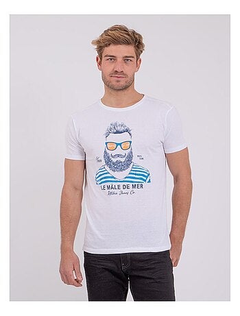 T-shirt maniche corte girocollo puro cotone NABARZU
