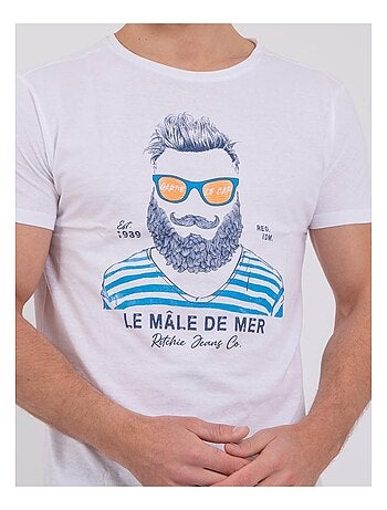T-shirt maniche corte girocollo puro cotone NABARZU