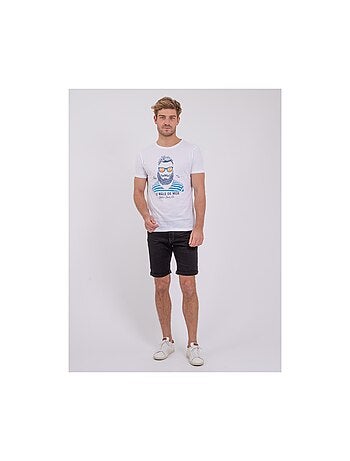 T-shirt maniche corte girocollo puro cotone NABARZU