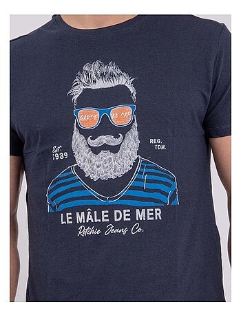 T-shirt maniche corte girocollo puro cotone NABARZU