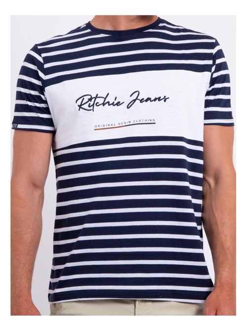 T-shirt maniche corte girocollo puro cotone NABAUMIX - Kiabi