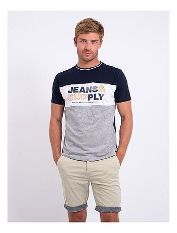 T-shirt maniche corte girocollo puro cotone NABELO