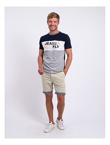 T-shirt maniche corte girocollo puro cotone NABELO