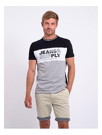 T-shirt maniche corte girocollo puro cotone NABELO