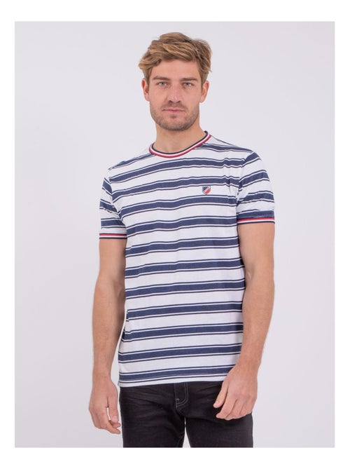 T-shirt maniche corte girocollo puro cotone NABENOR - Kiabi