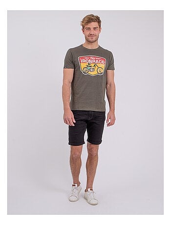T-shirt maniche corte girocollo puro cotone NABOJAN