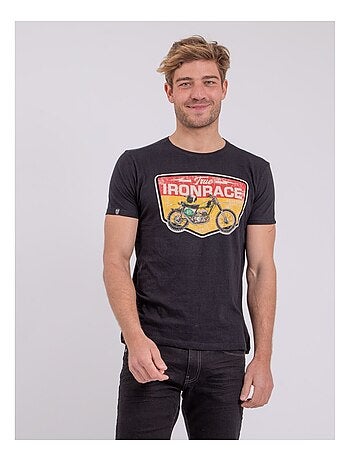 T-shirt maniche corte girocollo puro cotone NABOJAN