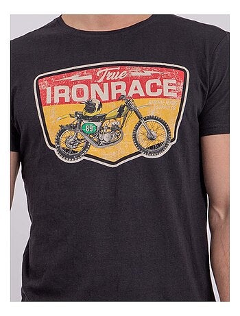 T-shirt maniche corte girocollo puro cotone NABOJAN