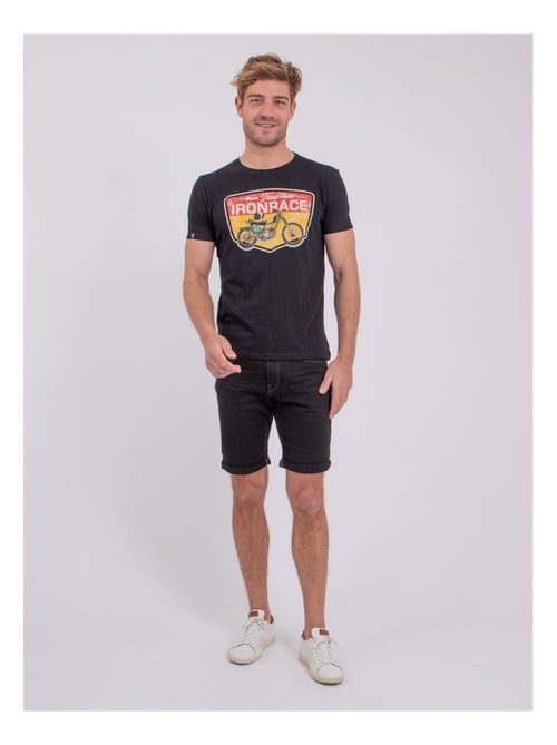 T-shirt maniche corte girocollo puro cotone NABOJAN - Kiabi