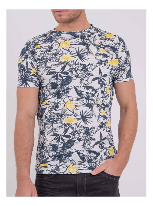 T-shirt maniche corte girocollo puro cotone NAKIWI - Kiabi