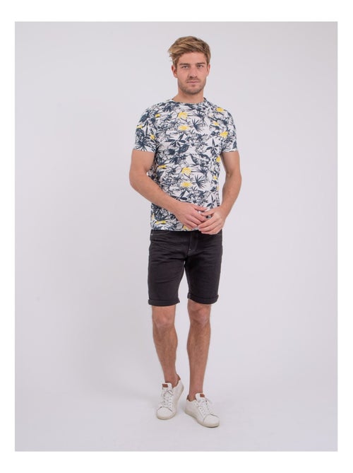 T-shirt maniche corte girocollo puro cotone NAKIWI - Kiabi
