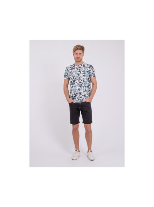T-shirt maniche corte girocollo puro cotone NAKIWI - Kiabi