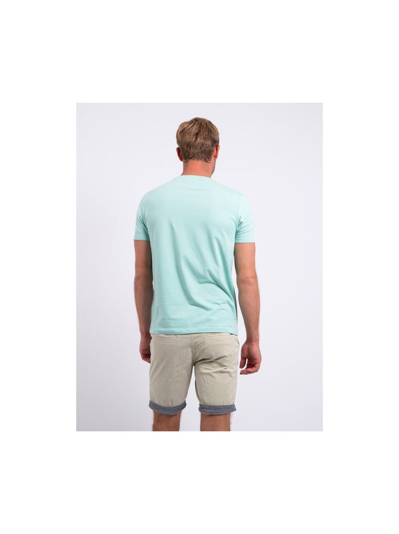 T-shirt maniche corte girocollo puro cotone NEROTEN Verde - Kiabi