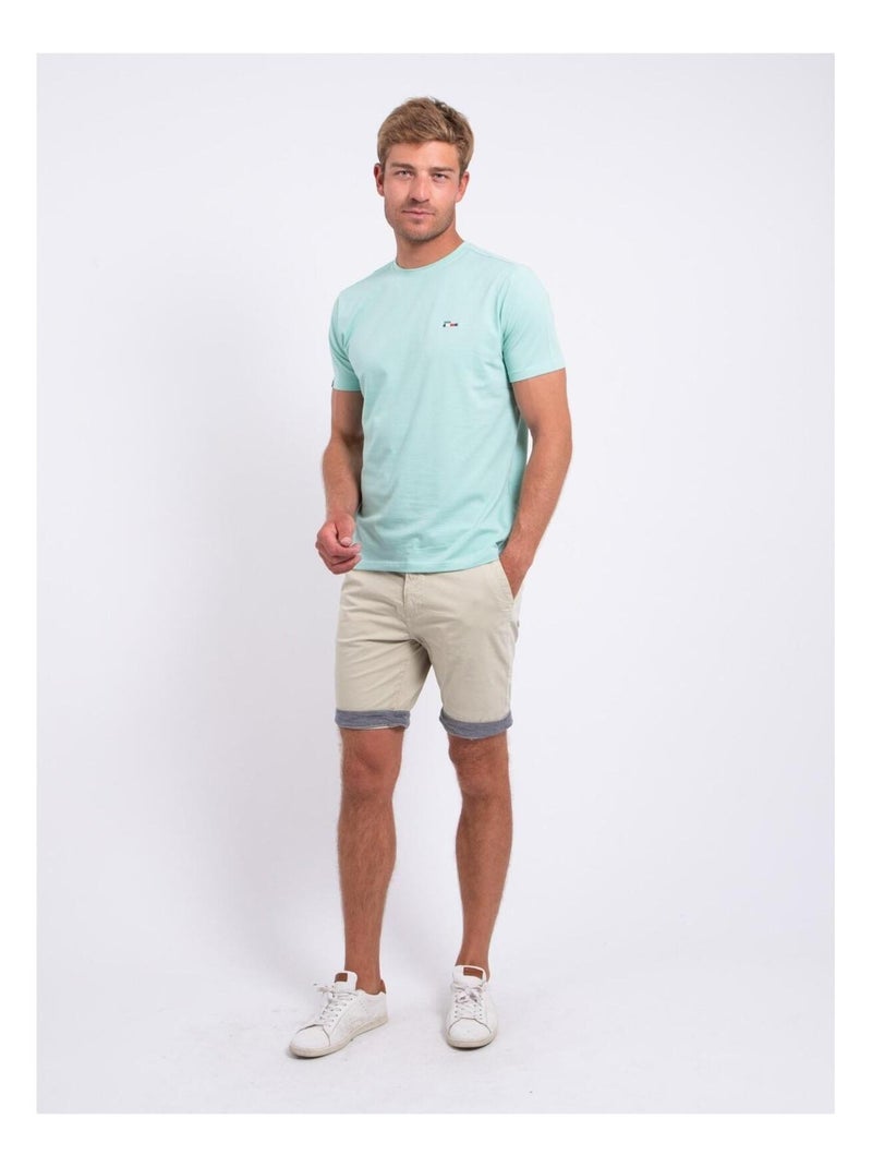 T-shirt maniche corte girocollo puro cotone NEROTEN Verde - Kiabi