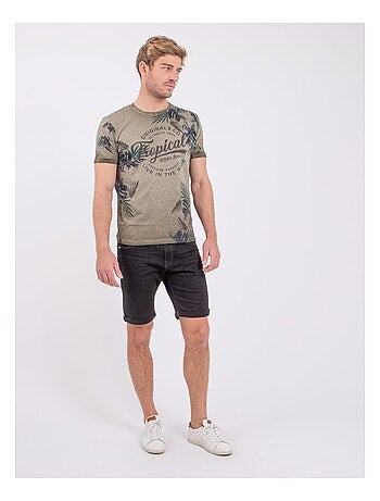 T-shirt maniche corte girocollo puro cotone NERWIK
