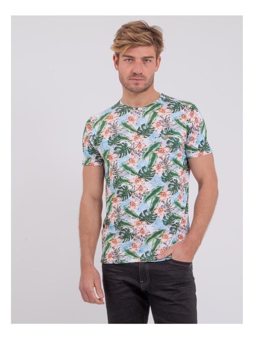 T-shirt maniche corte girocollo puro cotone NIBOLTA - Kiabi