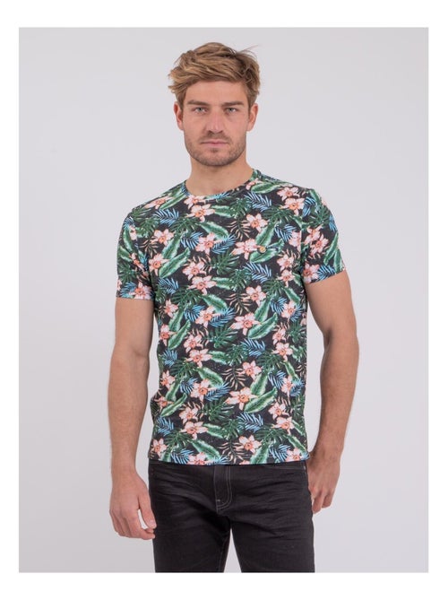 T-shirt maniche corte girocollo puro cotone NIBOLTA - Kiabi