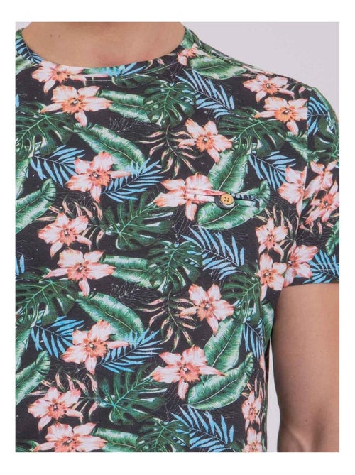 T-shirt maniche corte girocollo puro cotone NIBOLTA - Kiabi