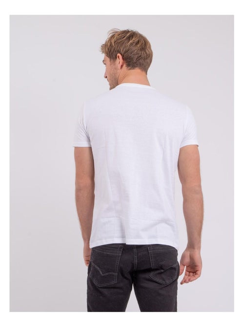 T-shirt maniche corte girocollo puro cotone NOBLAKE - Kiabi