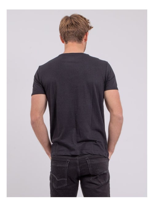 T-shirt maniche corte girocollo puro cotone NOBLAKE - Kiabi