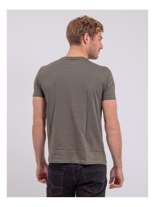 T-shirt maniche corte girocollo puro cotone NOCTAVIO - Kiabi