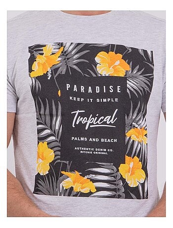 T-shirt maniche corte girocollo puro cotone NOCTAVIO