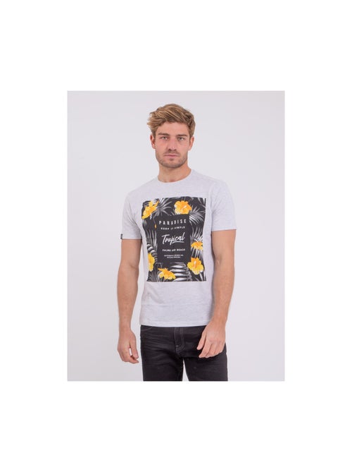 T-shirt maniche corte girocollo puro cotone NOCTAVIO - Kiabi
