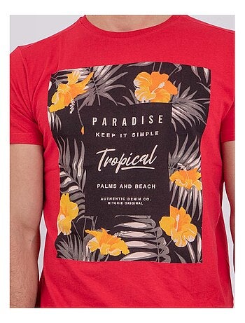 T-shirt maniche corte girocollo puro cotone NOCTAVIO