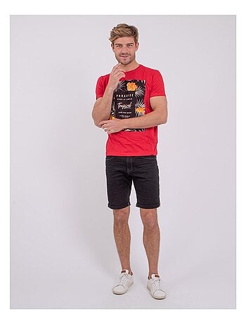 T-shirt maniche corte girocollo puro cotone NOCTAVIO