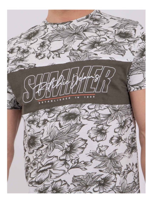 T-shirt maniche corte girocollo puro cotone NOLIBA - Kiabi