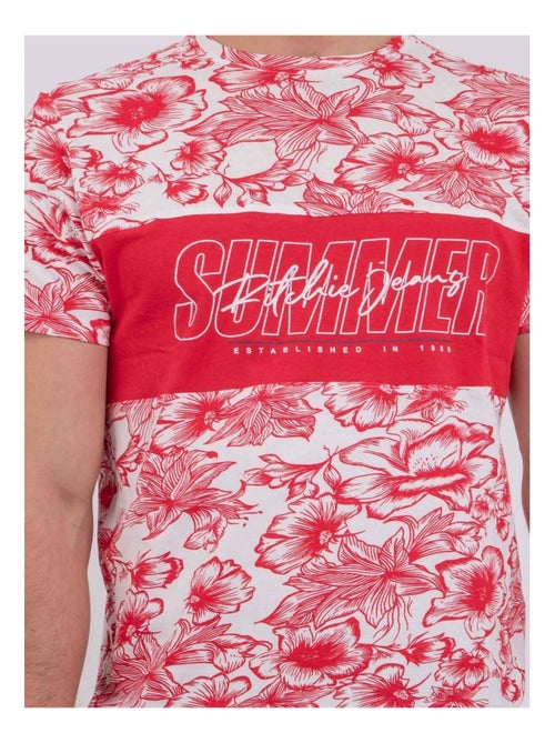 T-shirt maniche corte girocollo puro cotone NOLIBA - Kiabi